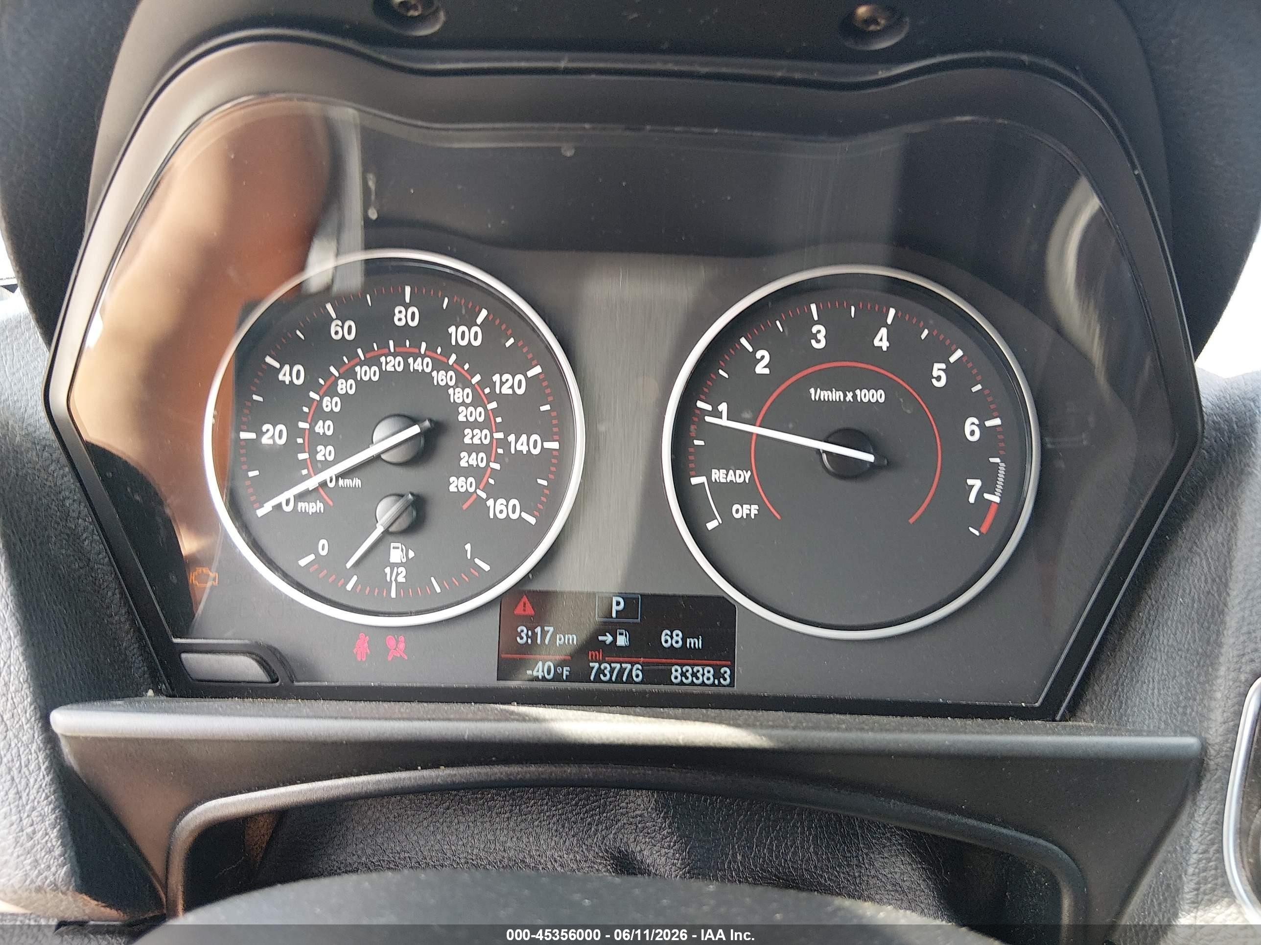 2015 Bmw 228i Blue vin: WBA1F5C53FV257041