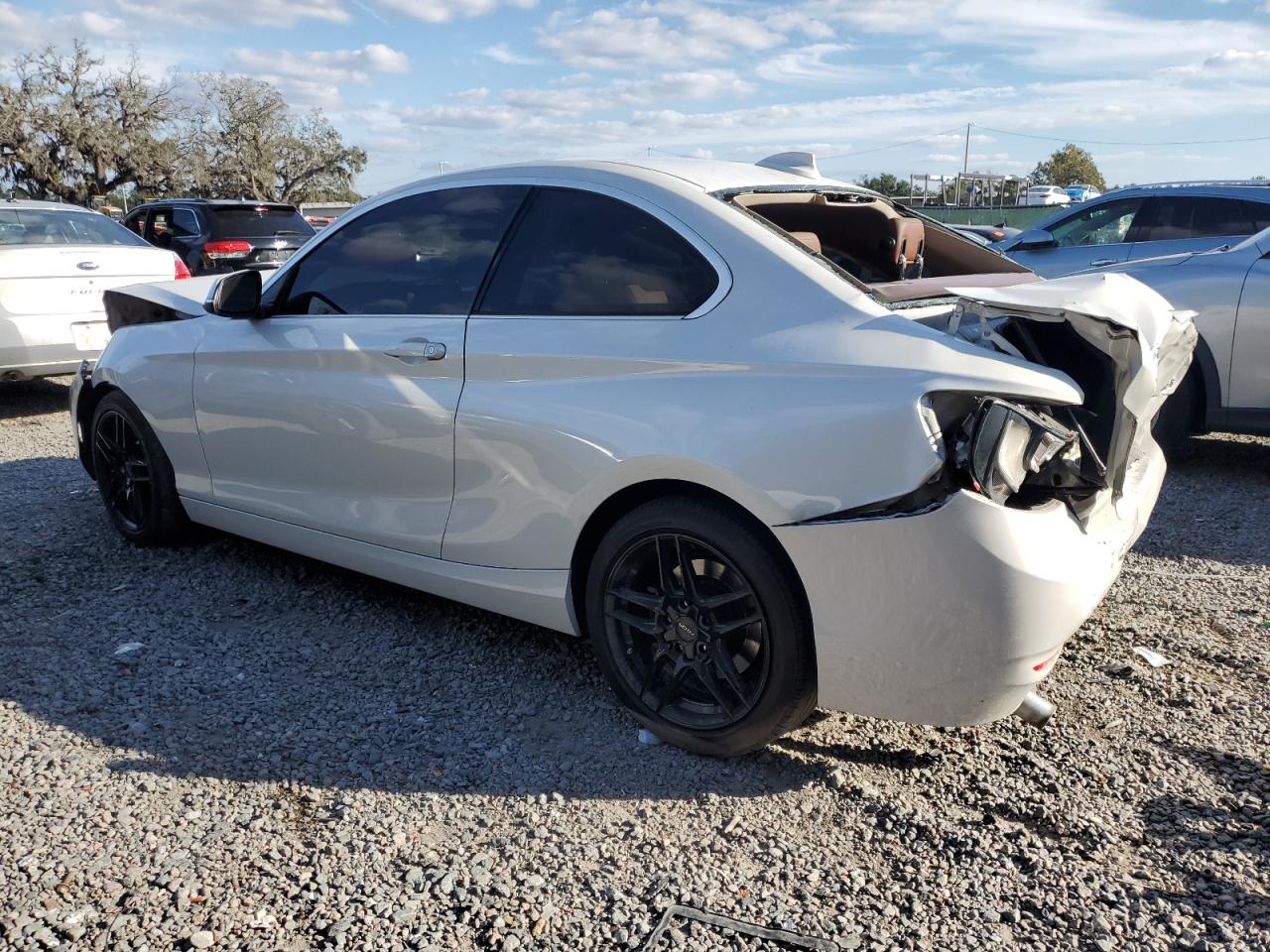 2015 Bmw 228 I White vin: WBA1F5C53FV257170