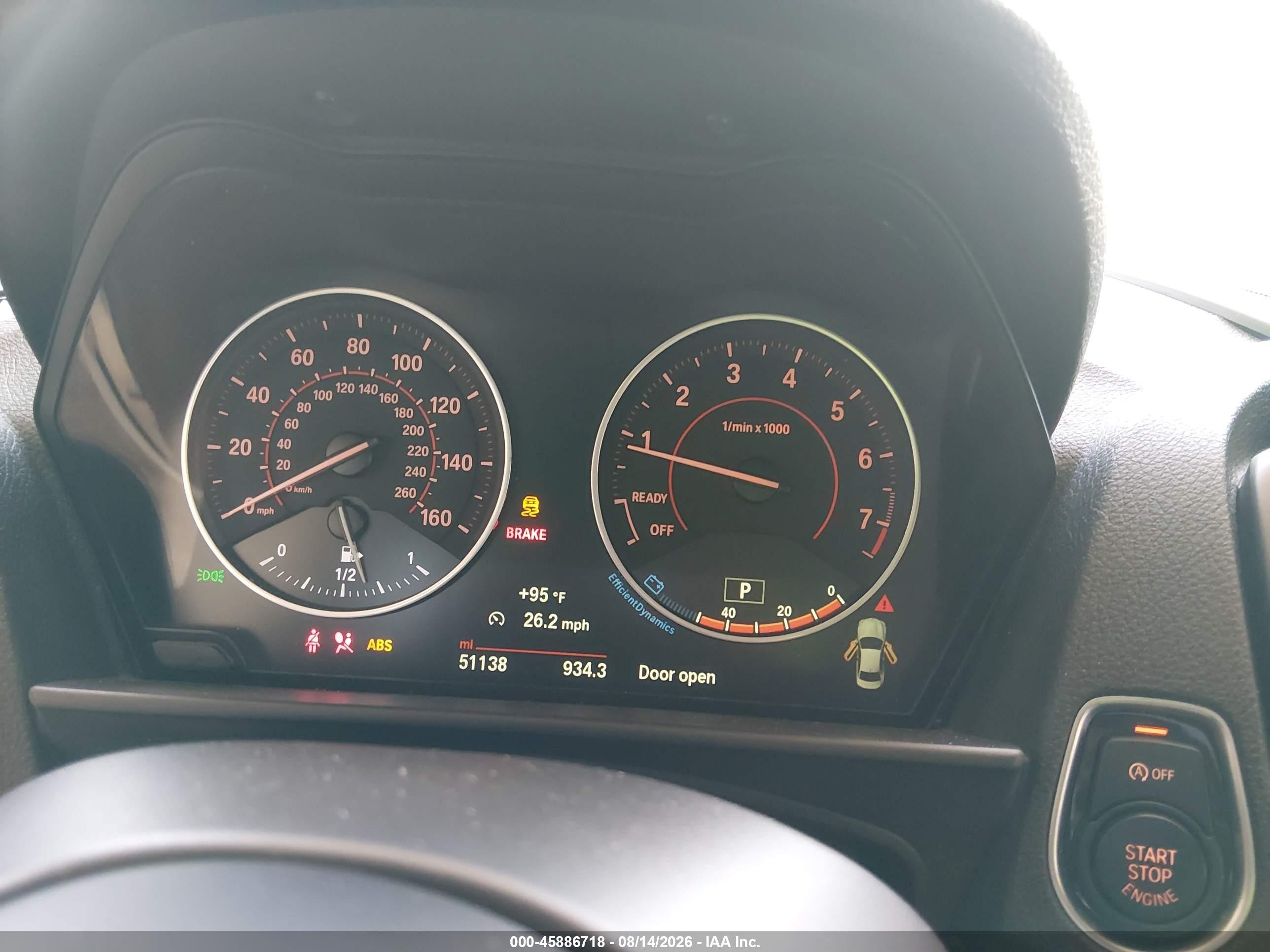 2015 Bmw 228i   White vin: WBA1F5C53FV257668