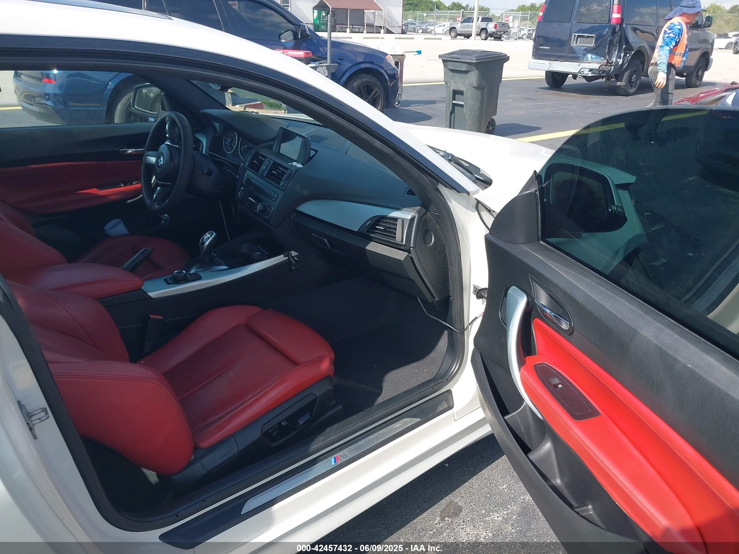 2014 Bmw 228i   White vin: WBA1F5C54EV246340