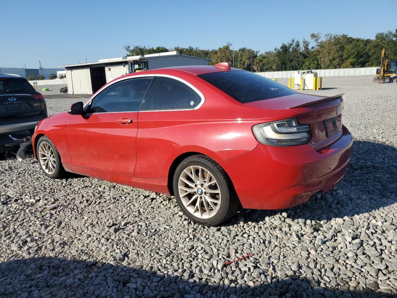 2014 Bmw 228 I Red vin: WBA1F5C54EV246449