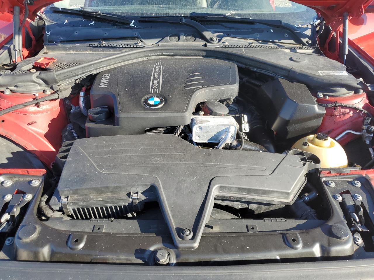 2014 Bmw 228 I Red vin: WBA1F5C54EV246449