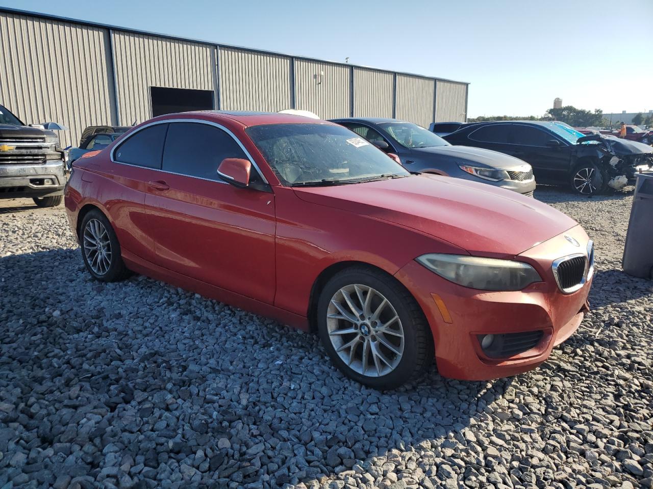 2014 Bmw 228 I Red vin: WBA1F5C54EV246449