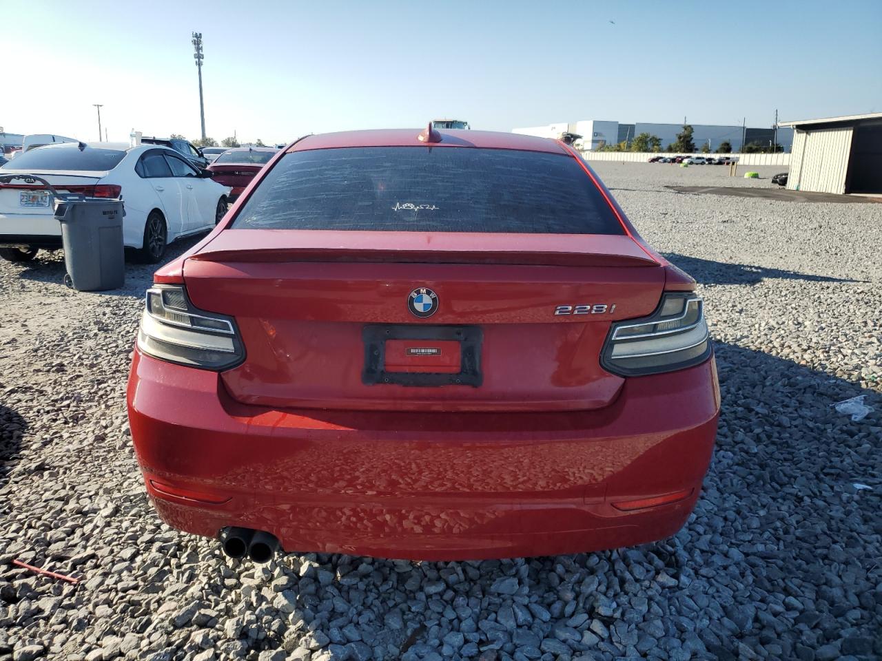 2014 Bmw 228 I Red vin: WBA1F5C54EV246449