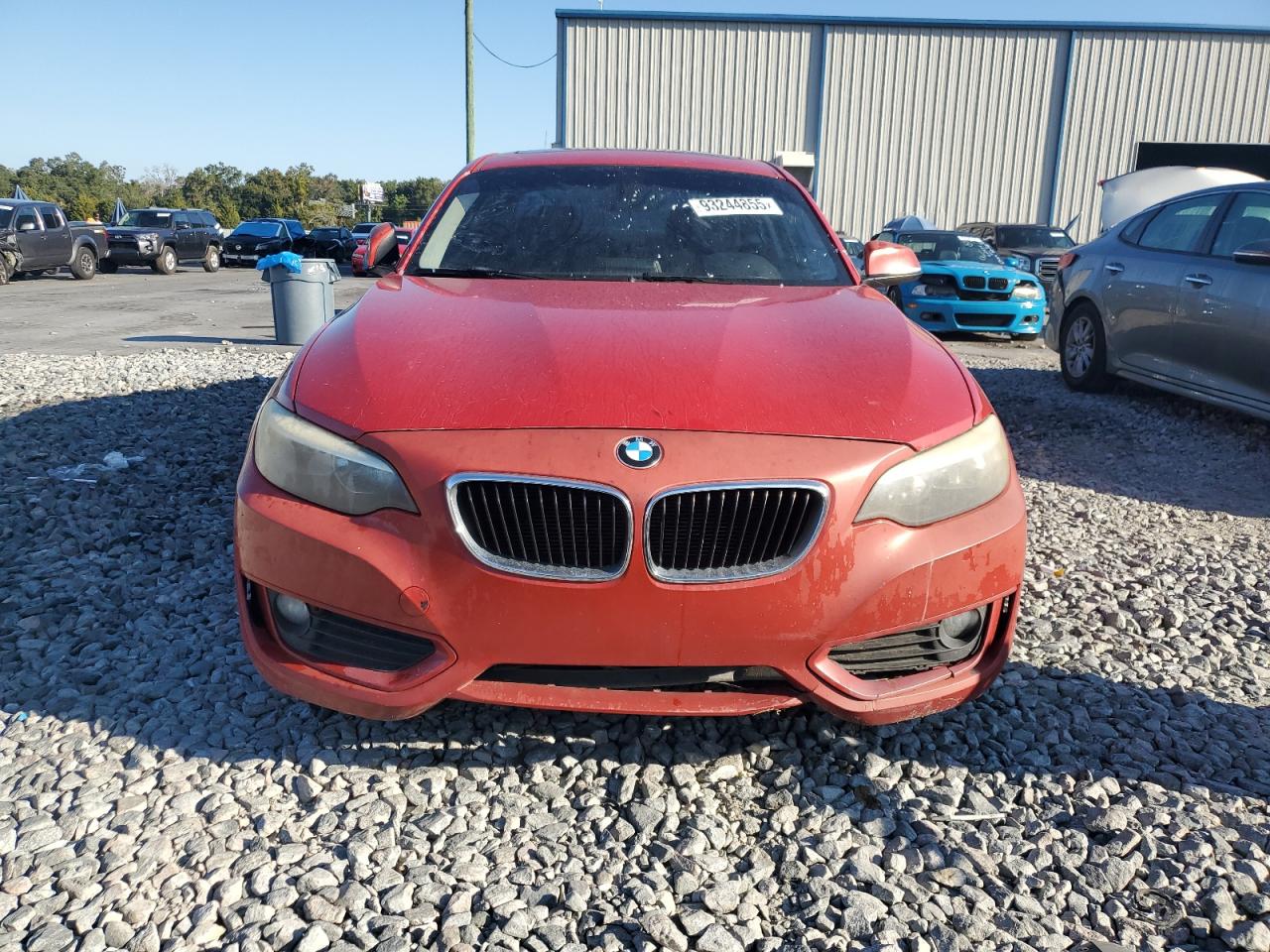 2014 Bmw 228 I Red vin: WBA1F5C54EV246449