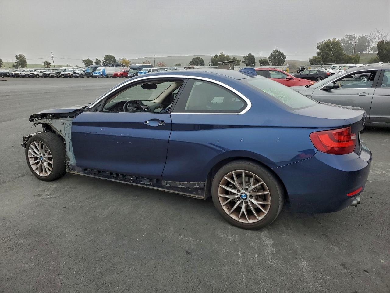 2014 Bmw 228 I Blue vin: WBA1F5C54EV255538