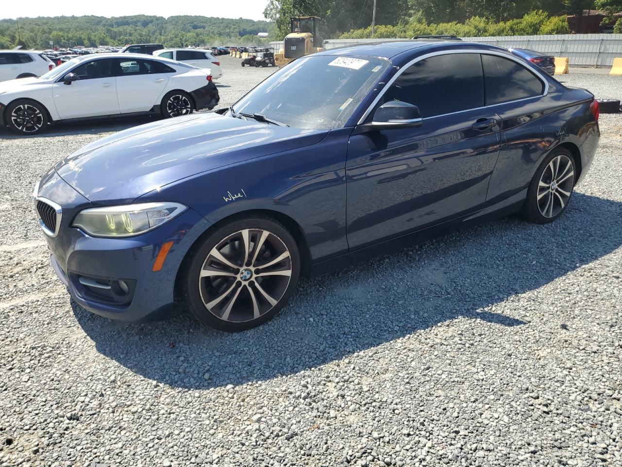 2014 Bmw 228 I   Blue vin: WBA1F5C54EV255748