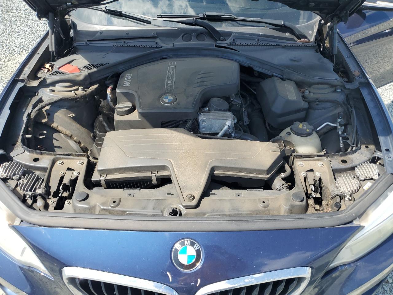 2014 Bmw 228 I   Blue vin: WBA1F5C54EV255748