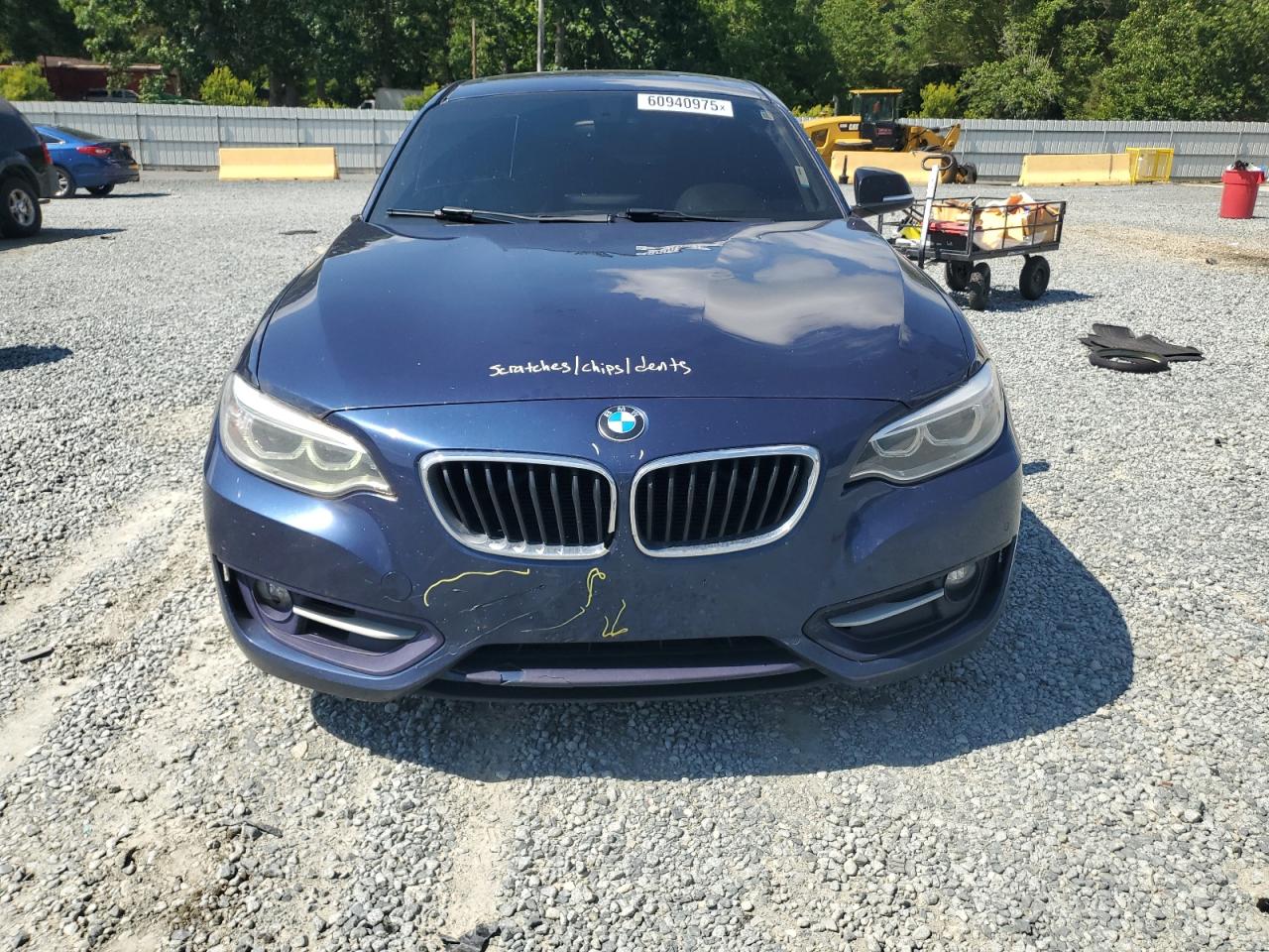 2014 Bmw 228 I   Blue vin: WBA1F5C54EV255748