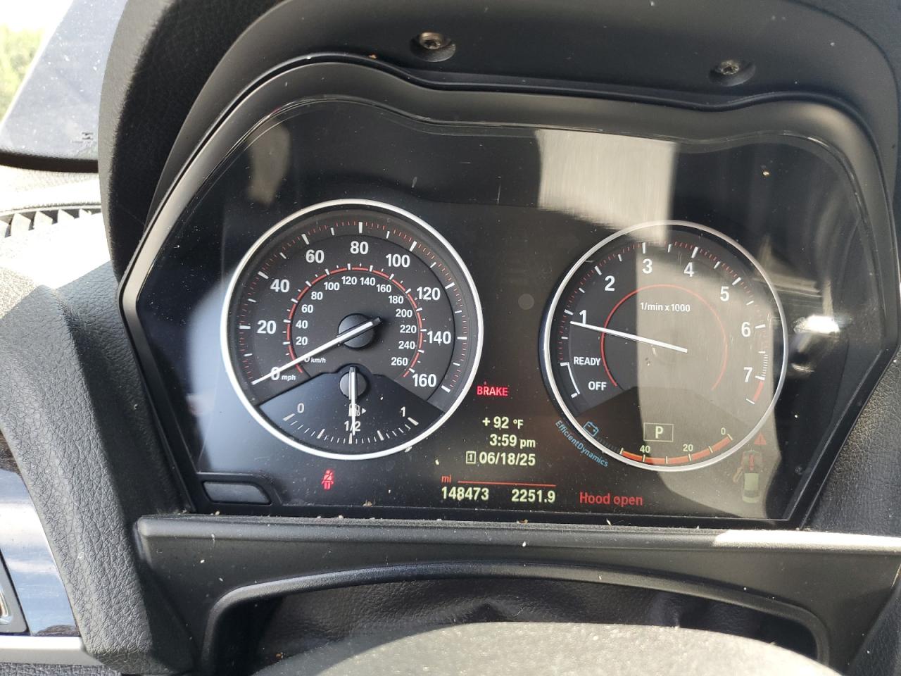 2014 Bmw 228 I   Blue vin: WBA1F5C54EV255748