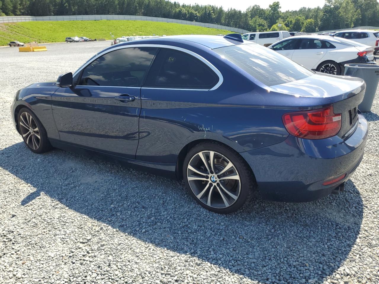 2014 Bmw 228 I   Blue vin: WBA1F5C54EV255748