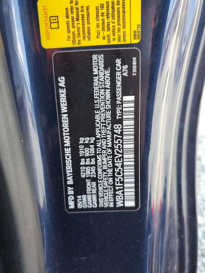 2014 Bmw 228 I   Blue vin: WBA1F5C54EV255748