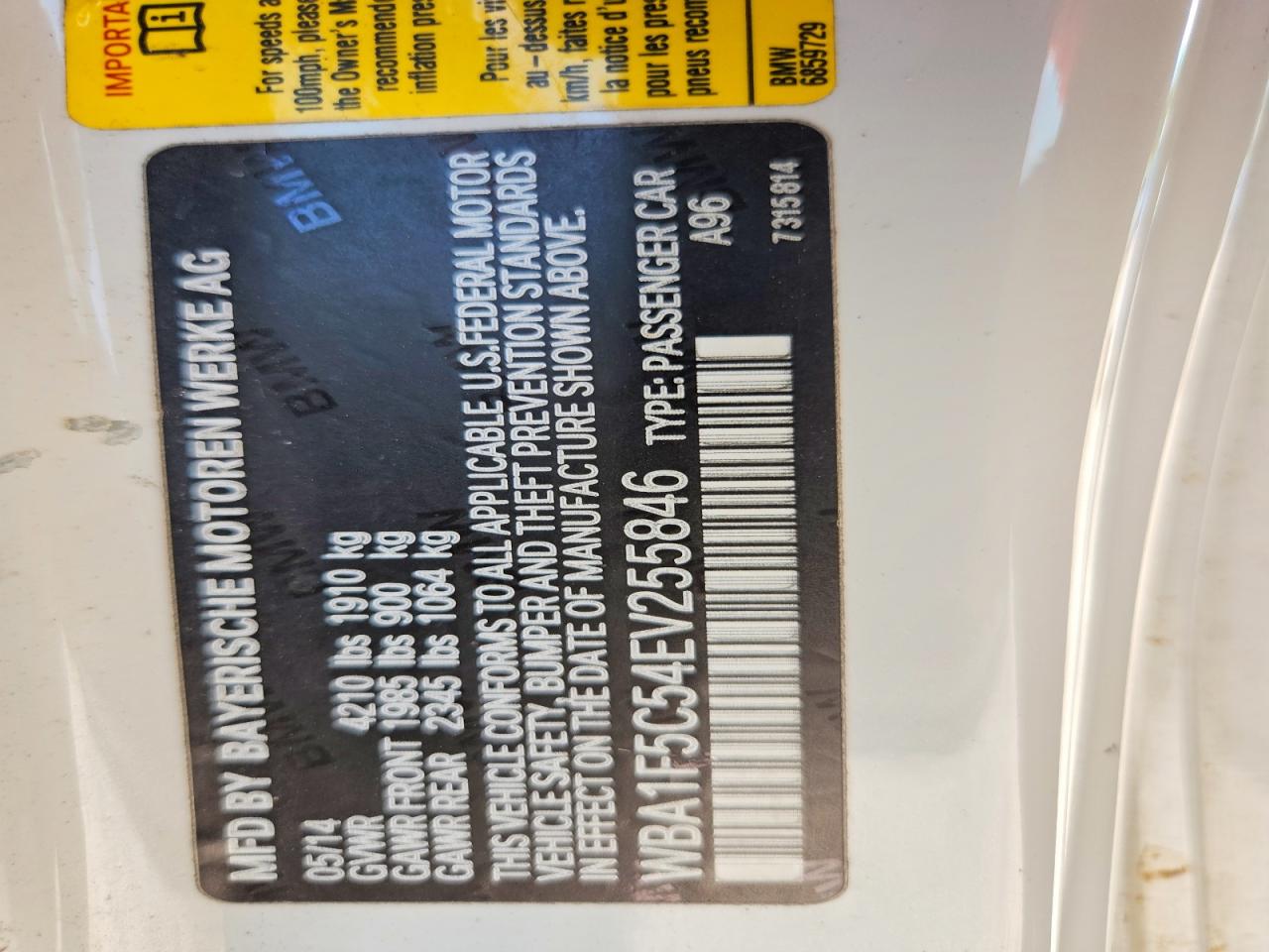 2014 Bmw 228 I White vin: WBA1F5C54EV255846