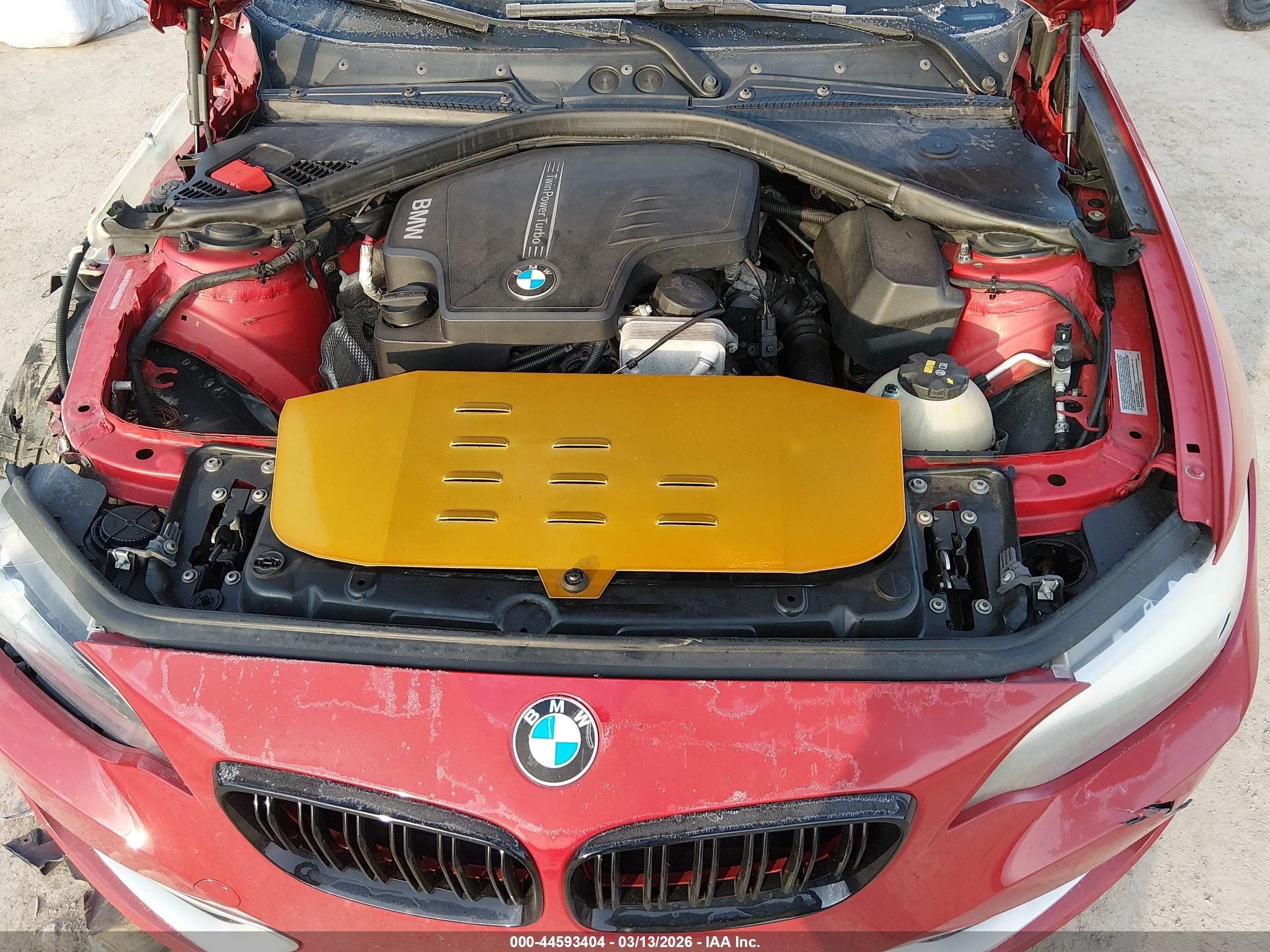 2014 Bmw 228i   Red vin: WBA1F5C54EV255913