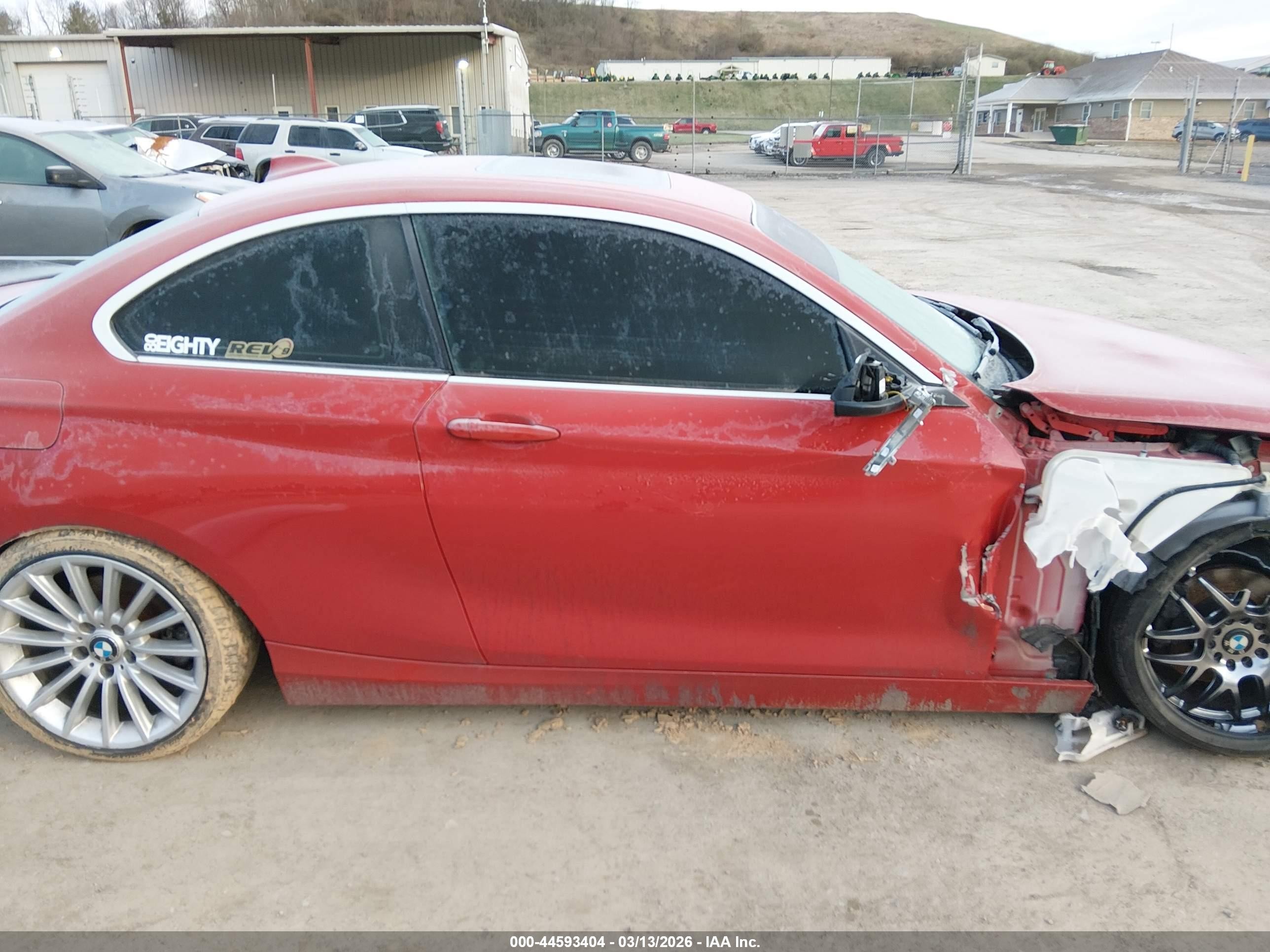2014 Bmw 228i   Red vin: WBA1F5C54EV255913