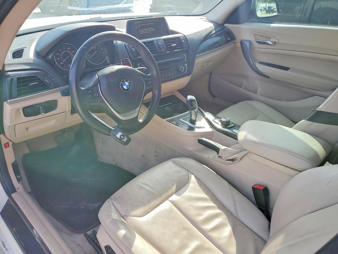 2014 Bmw 228 I White vin: WBA1F5C54EVV99113