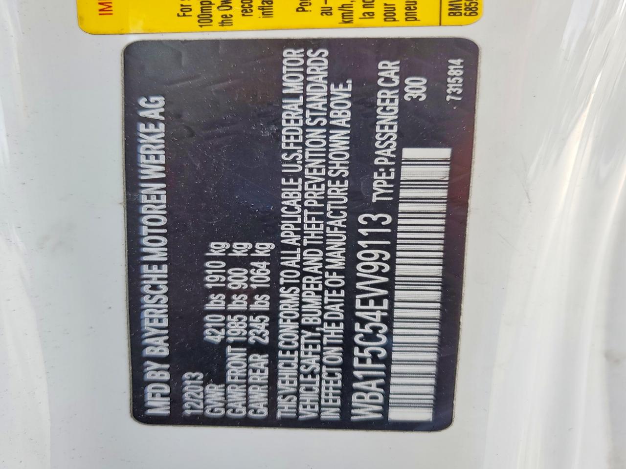 2014 Bmw 228 I White vin: WBA1F5C54EVV99113
