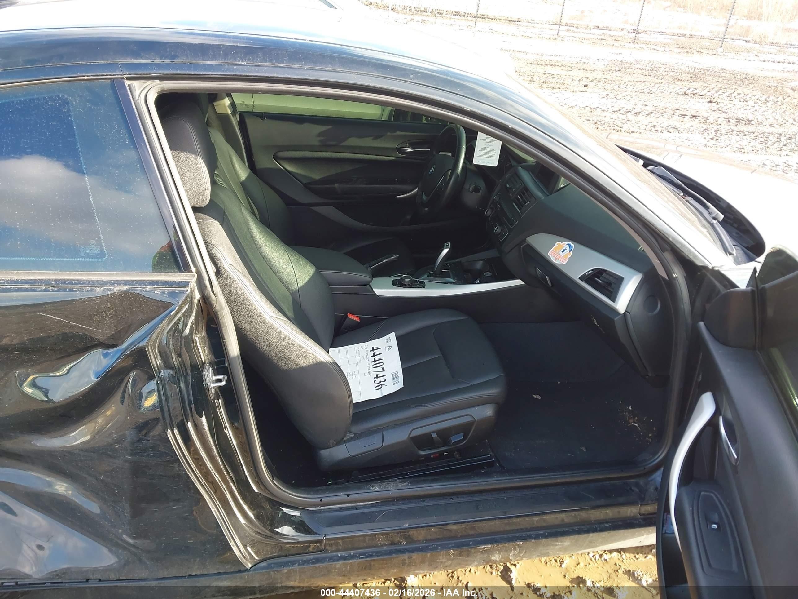 2014 Bmw 228i   Black vin: WBA1F5C54EVV99550