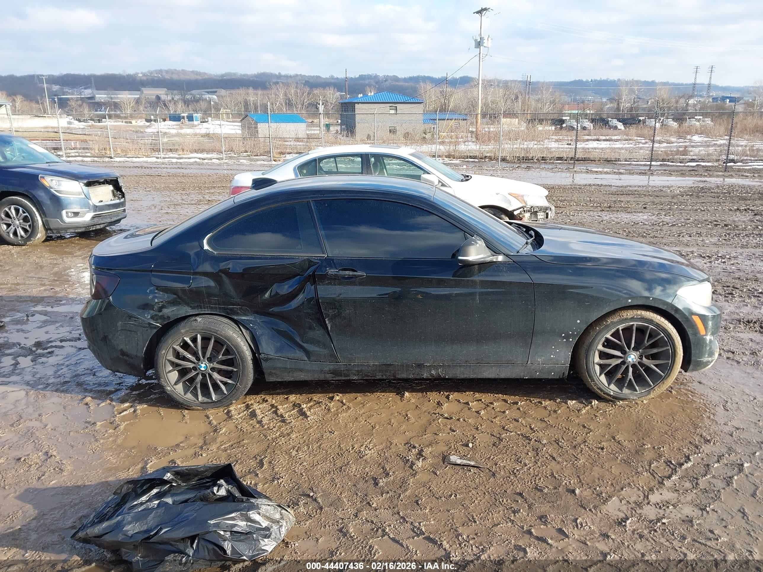 2014 Bmw 228i   Black vin: WBA1F5C54EVV99550