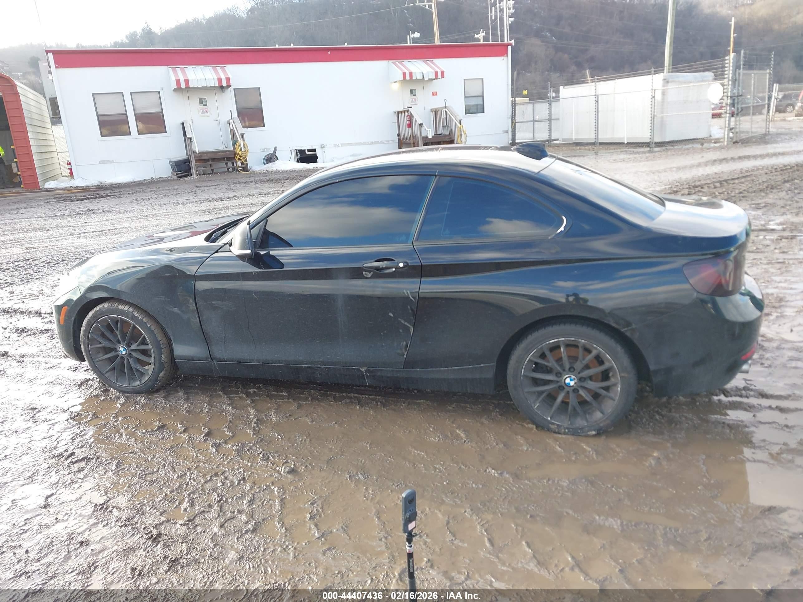2014 Bmw 228i   Black vin: WBA1F5C54EVV99550