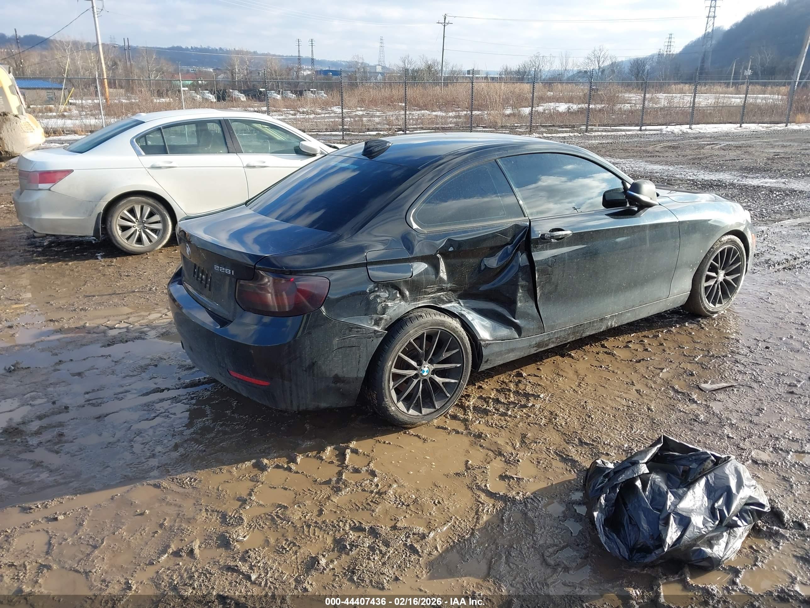 2014 Bmw 228i   Black vin: WBA1F5C54EVV99550