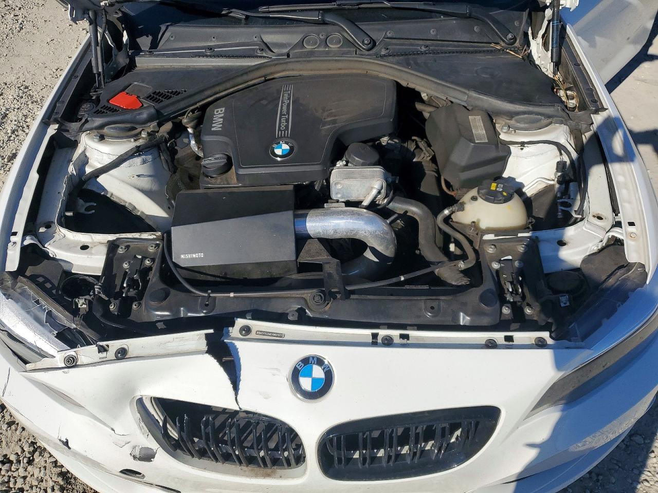 2014 Bmw 228 I White vin: WBA1F5C54EVW97977
