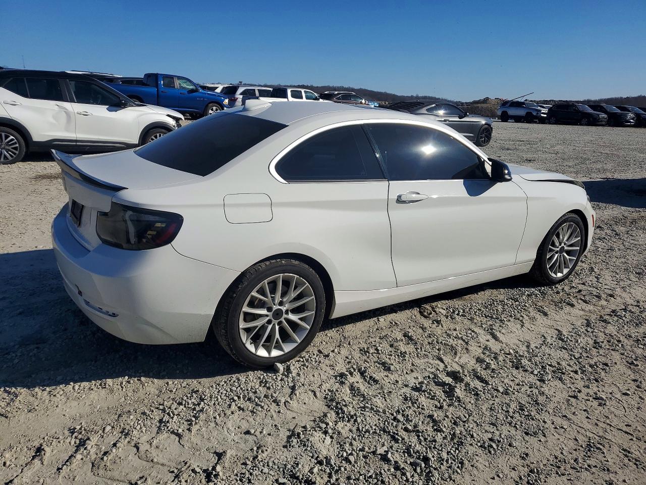 2014 Bmw 228 I White vin: WBA1F5C54EVW97977