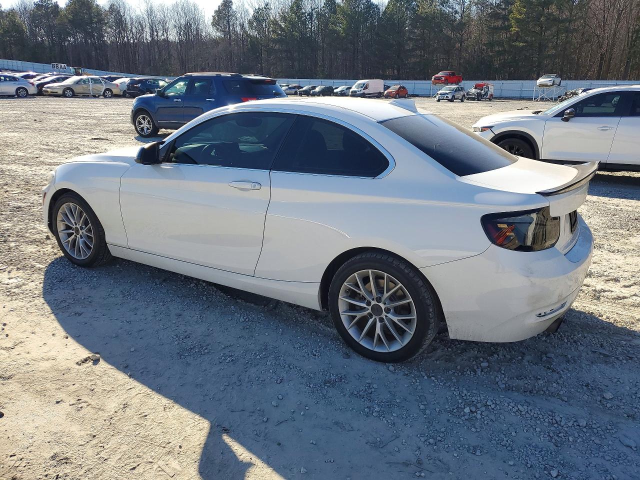 2014 Bmw 228 I White vin: WBA1F5C54EVW97977