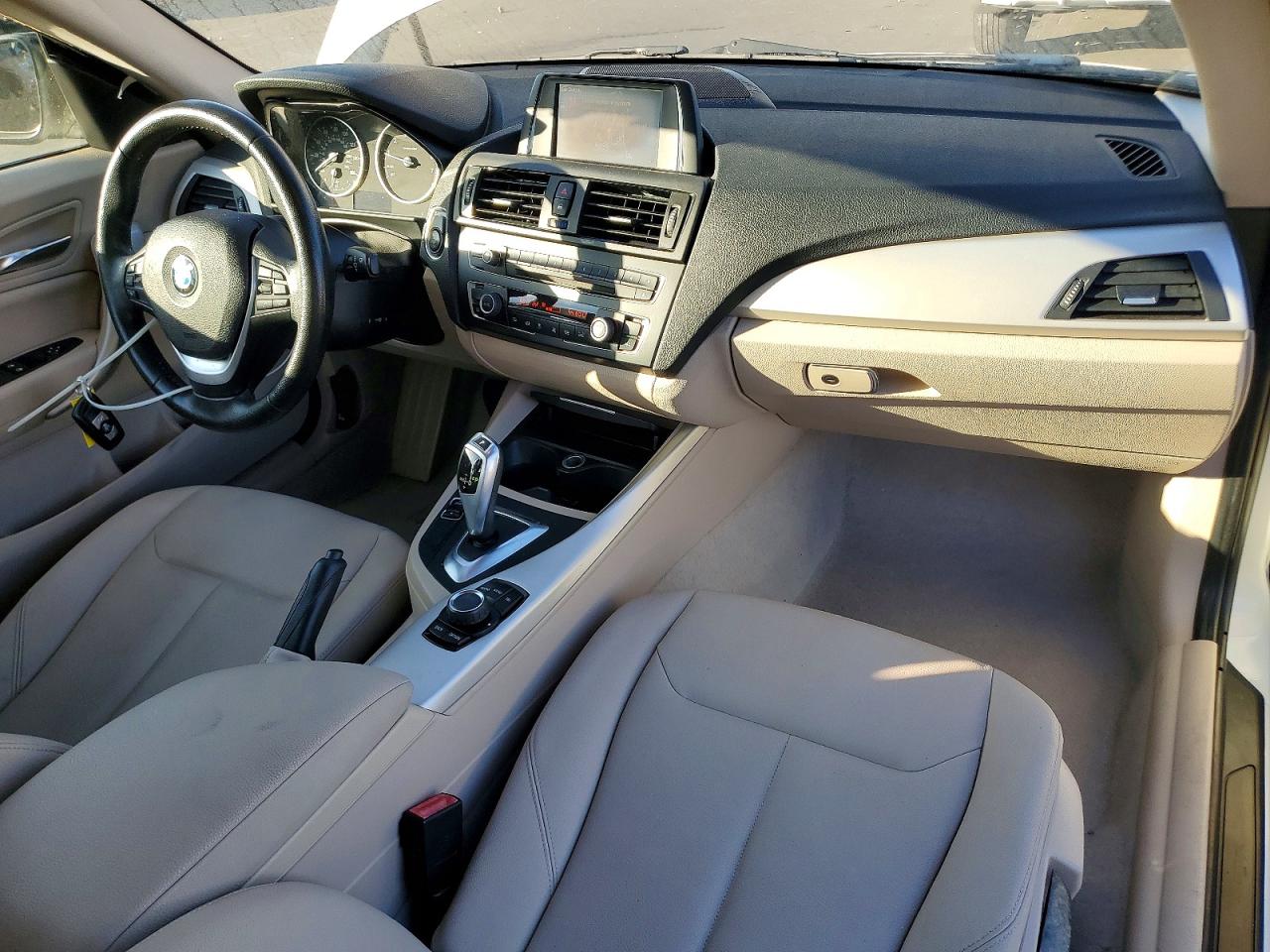 2014 Bmw 228 I White vin: WBA1F5C55EV246296