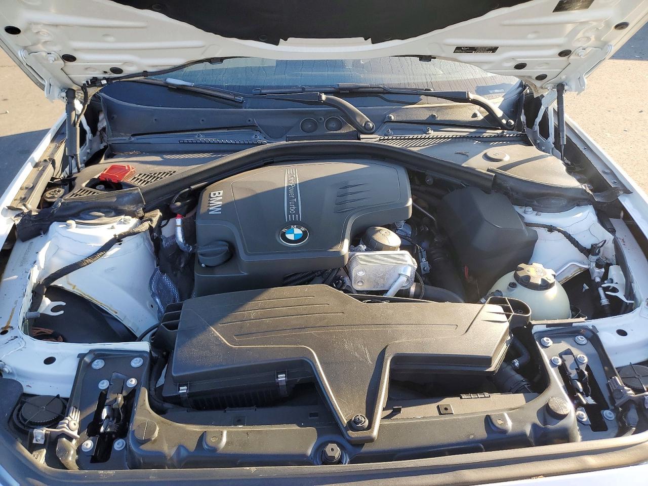 2014 Bmw 228 I White vin: WBA1F5C55EV246296
