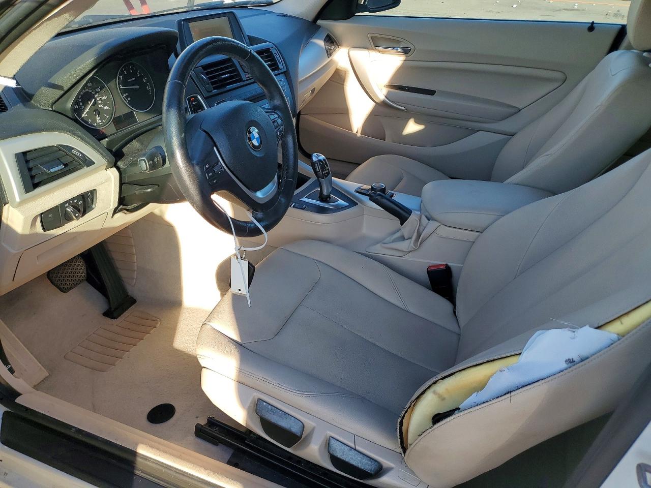 2014 Bmw 228 I White vin: WBA1F5C55EV246296