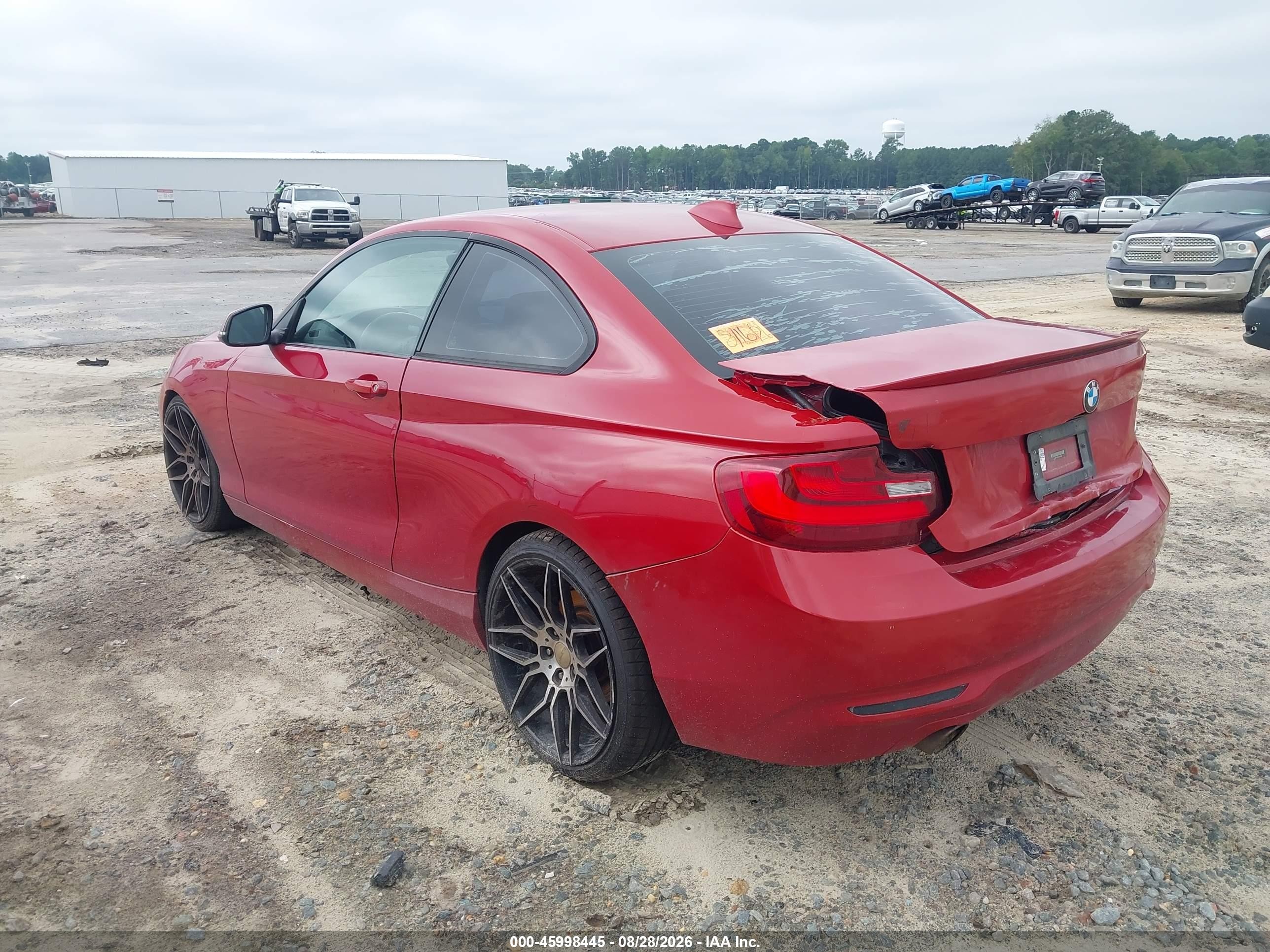 2014 Bmw 228i Red vin: WBA1F5C55EV255788
