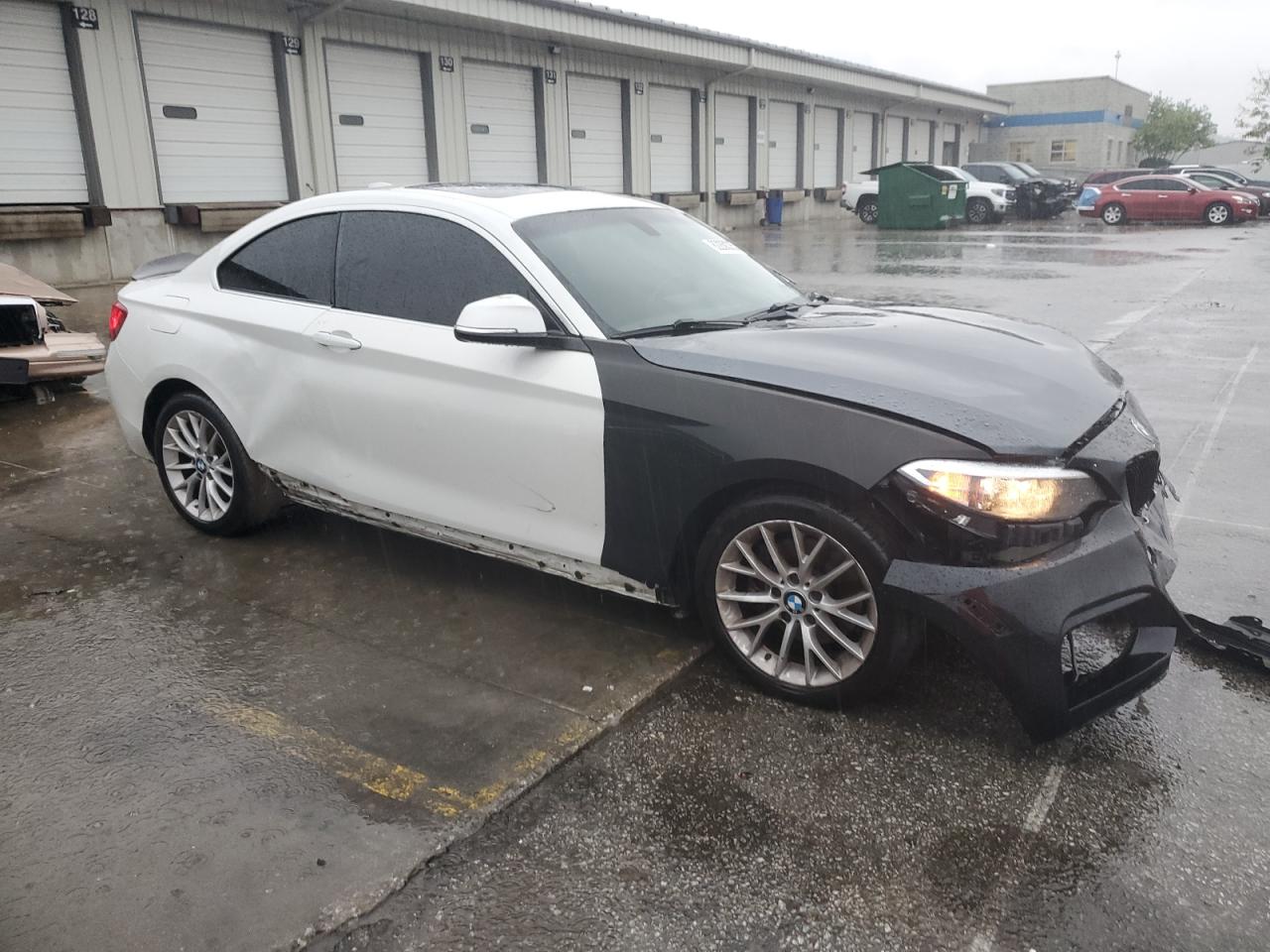 2014 Bmw 228 I White vin: WBA1F5C55EV255855