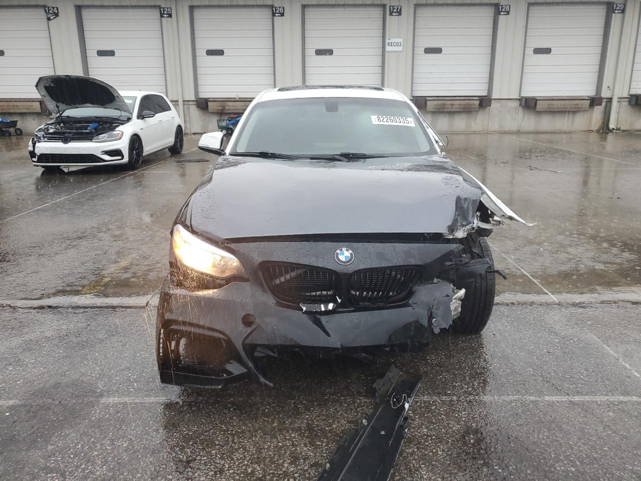 2014 Bmw 228 I White vin: WBA1F5C55EV255855