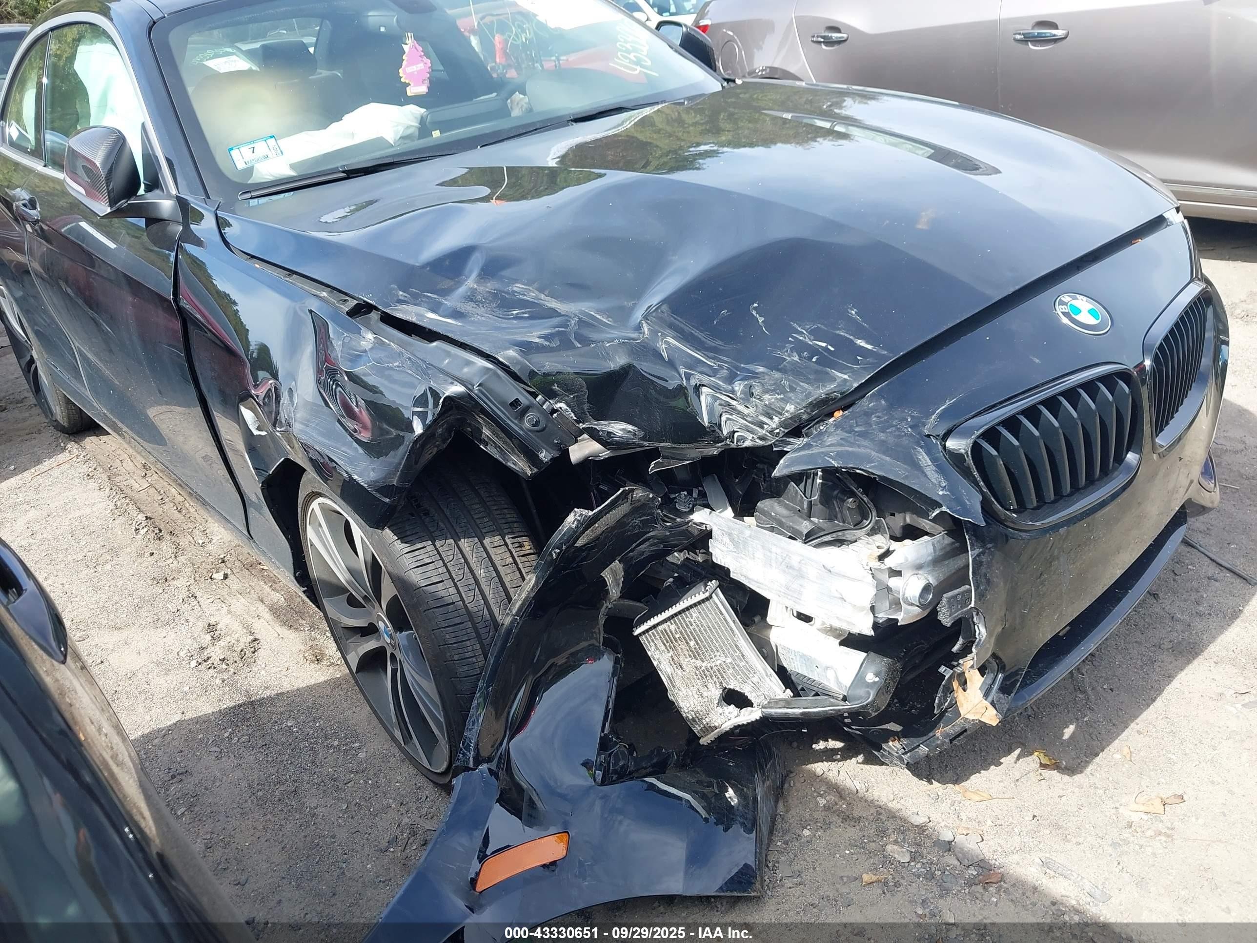 2014 Bmw 228i   Black vin: WBA1F5C55EV255967