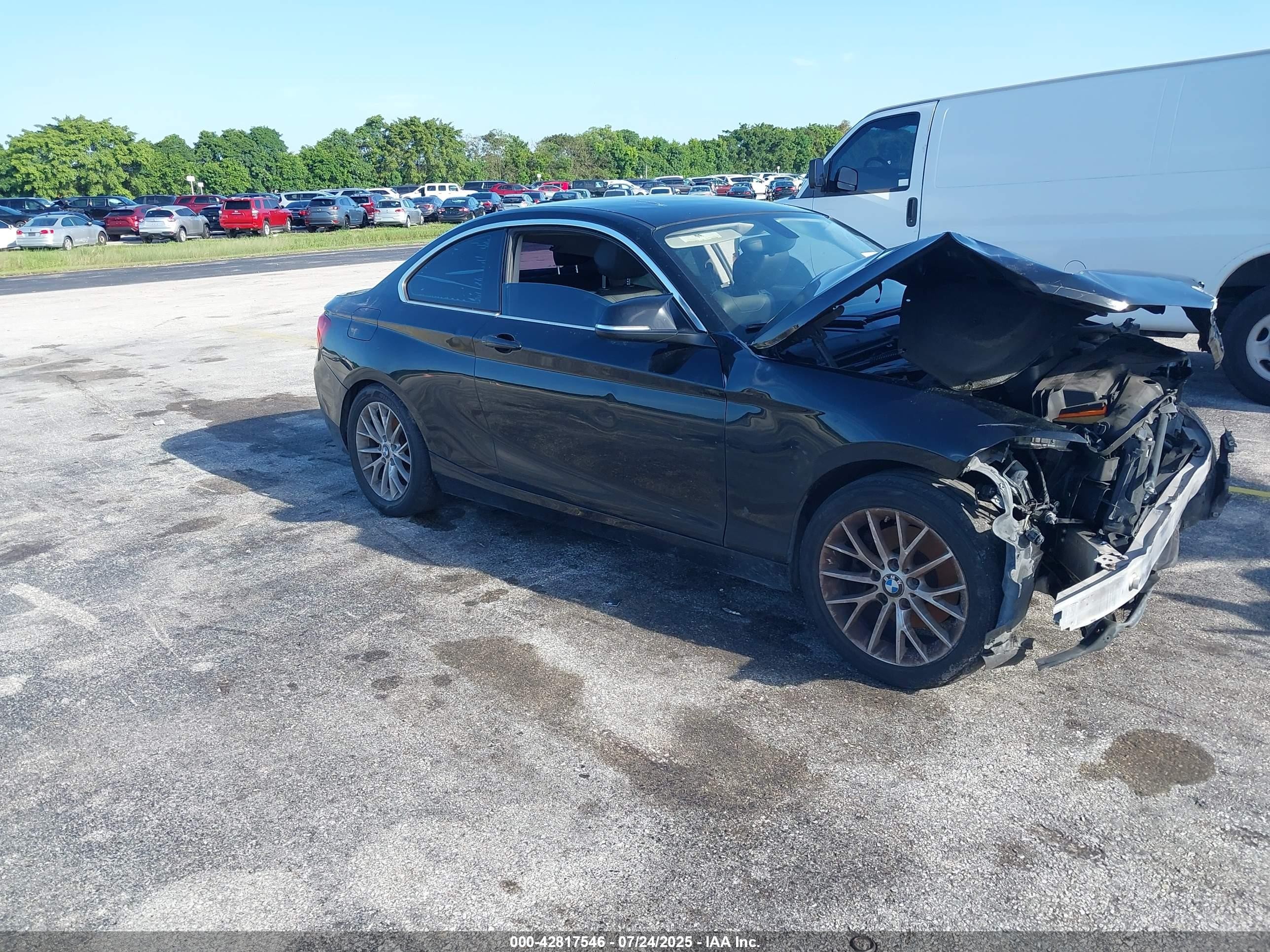 2014 Bmw 228i   Black vin: WBA1F5C55EV256097