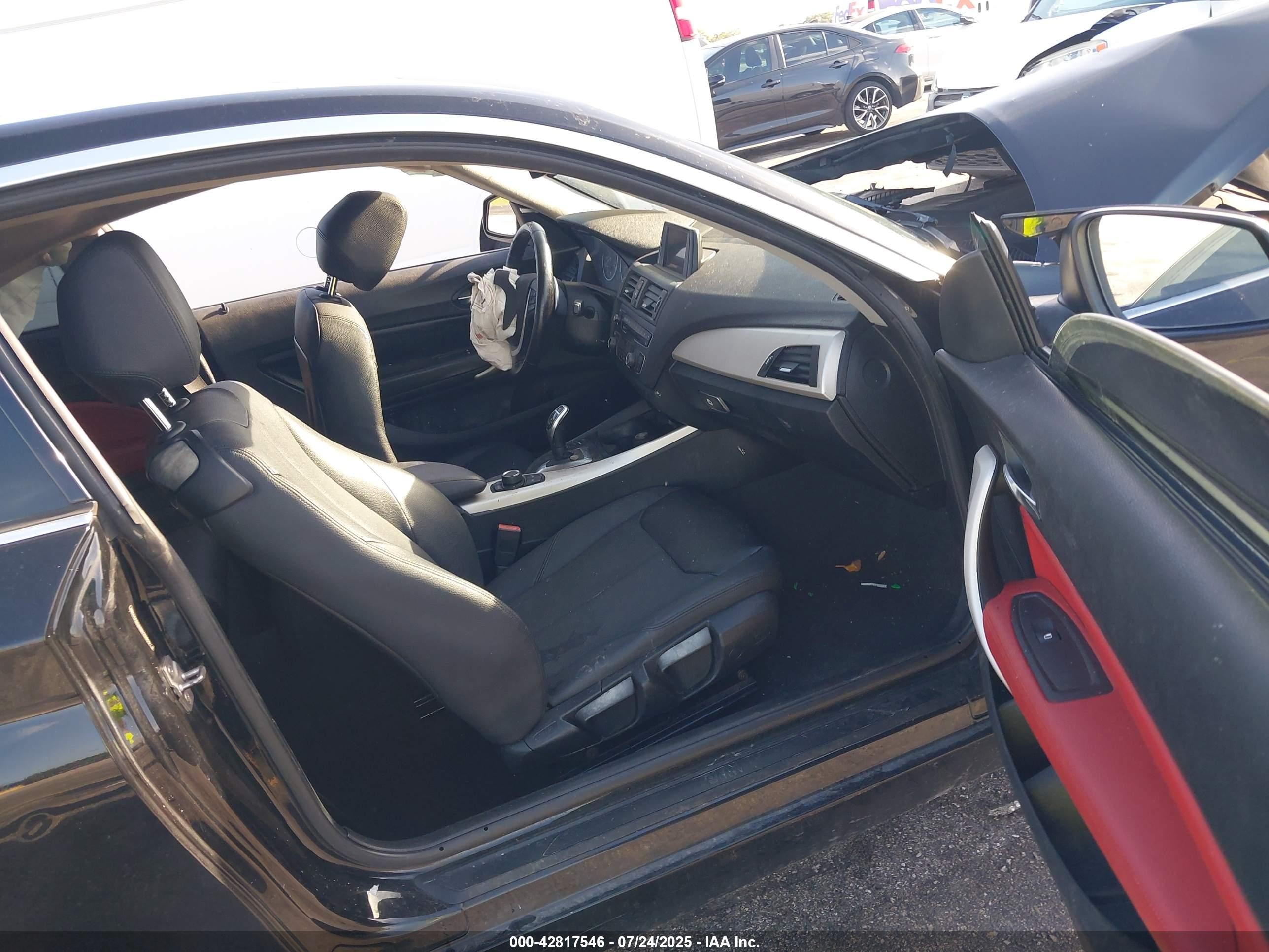 2014 Bmw 228i   Black vin: WBA1F5C55EV256097
