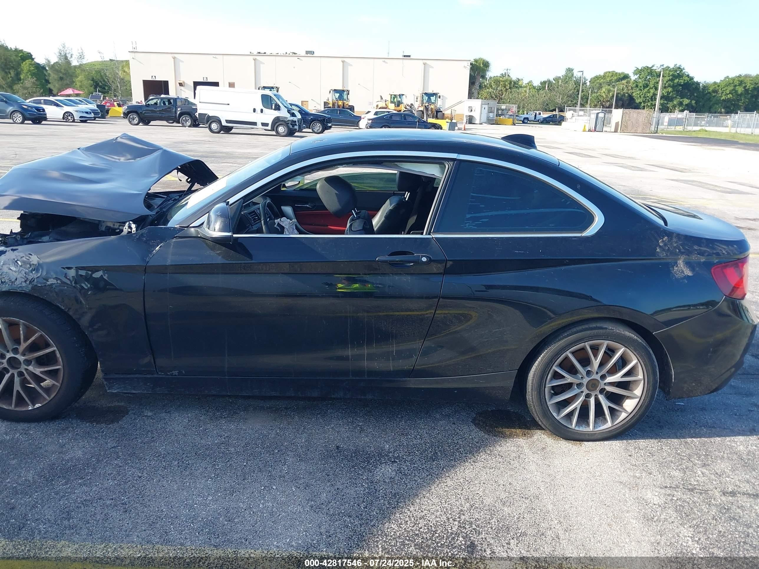 2014 Bmw 228i   Black vin: WBA1F5C55EV256097