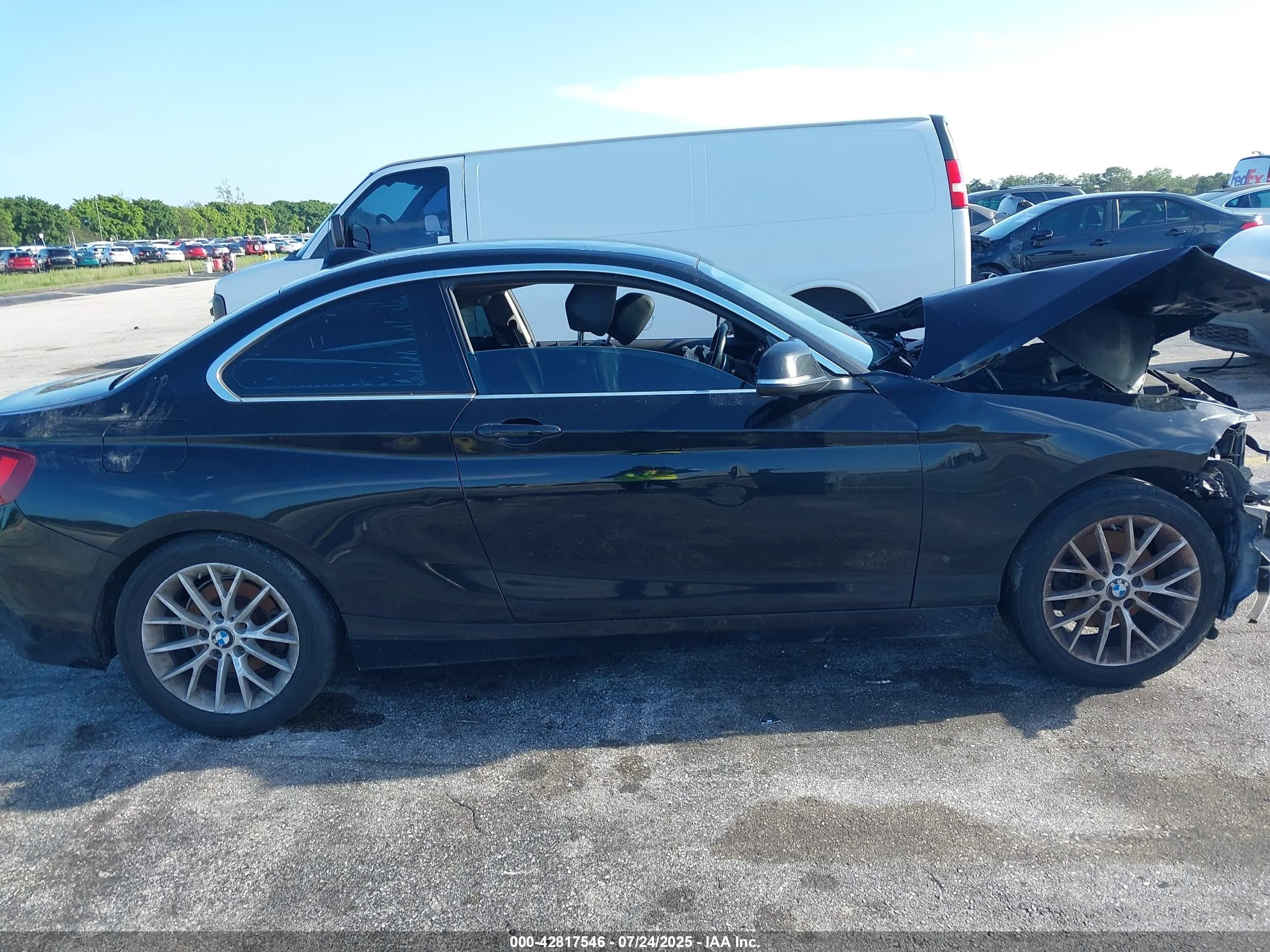 2014 Bmw 228i   Black vin: WBA1F5C55EV256097