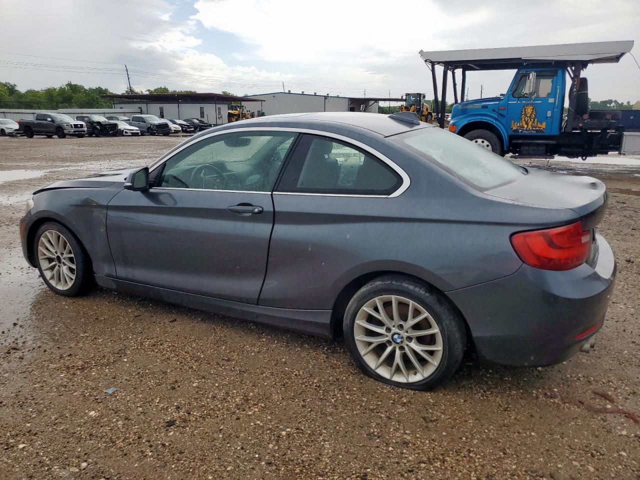 2014 Bmw 228 I   Gray vin: WBA1F5C55EVV99167