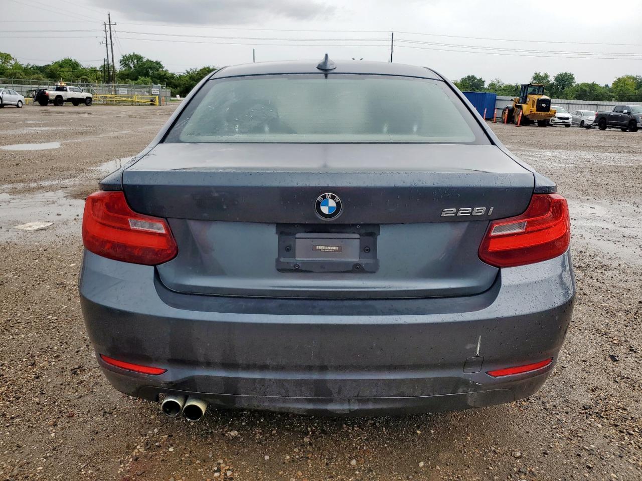 2014 Bmw 228 I   Gray vin: WBA1F5C55EVV99167