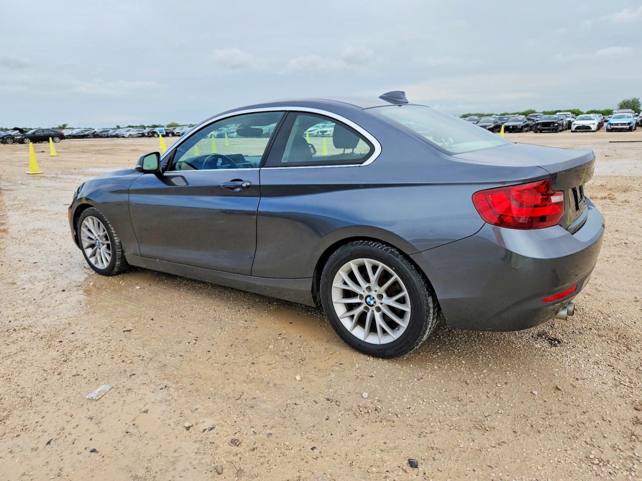 2014 Bmw 228 I Gray vin: WBA1F5C55EVV99167