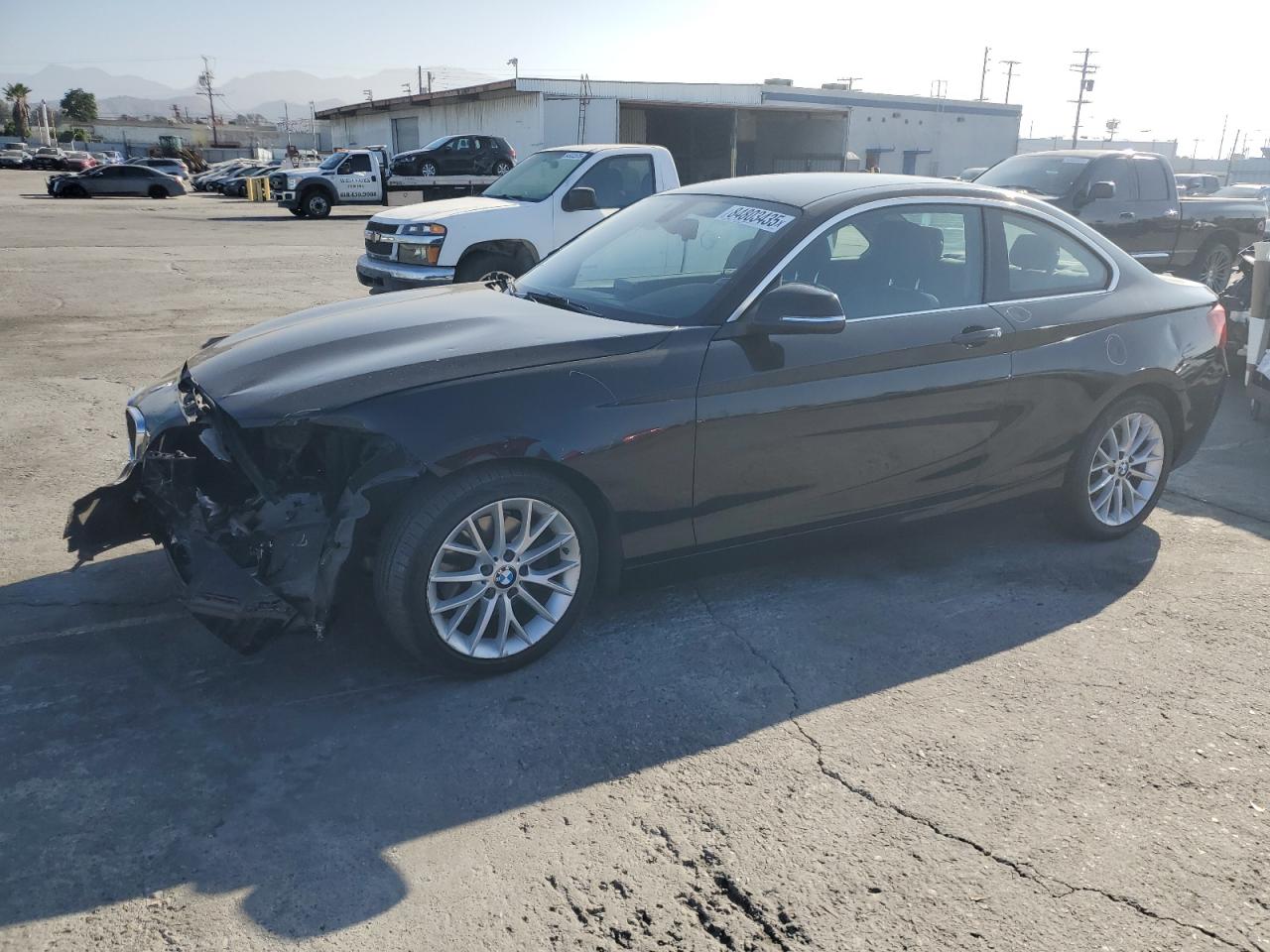 2014 Bmw 228 I Black vin: WBA1F5C55EVW97924