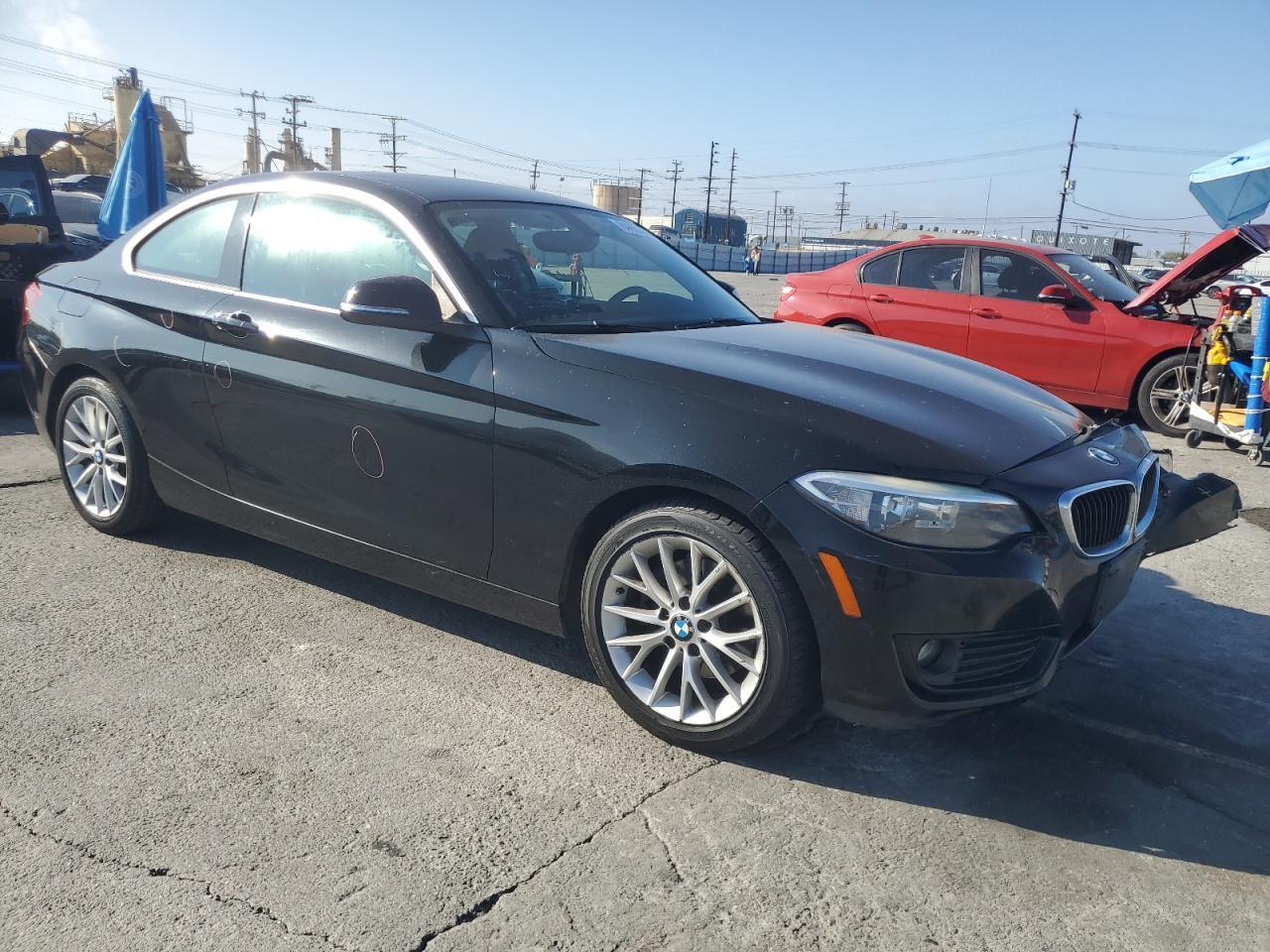 2014 Bmw 228 I Black vin: WBA1F5C55EVW97924