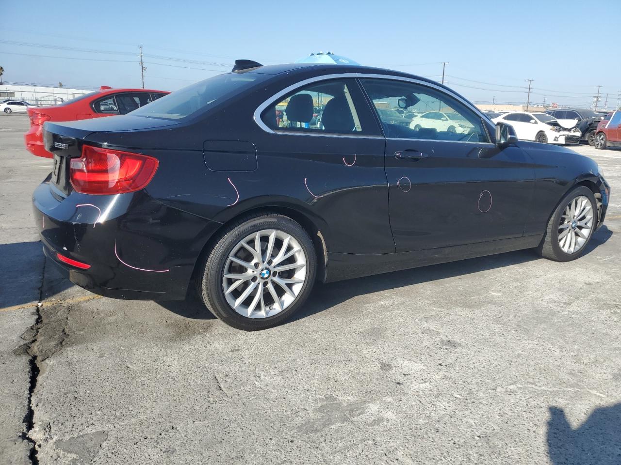 2014 Bmw 228 I Black vin: WBA1F5C55EVW97924