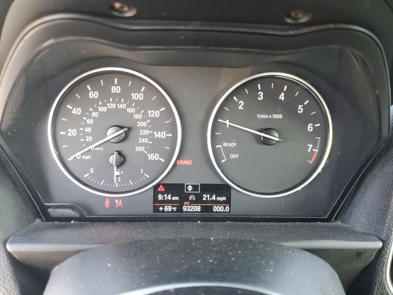 2014 Bmw 228 I Black vin: WBA1F5C55EVW97924