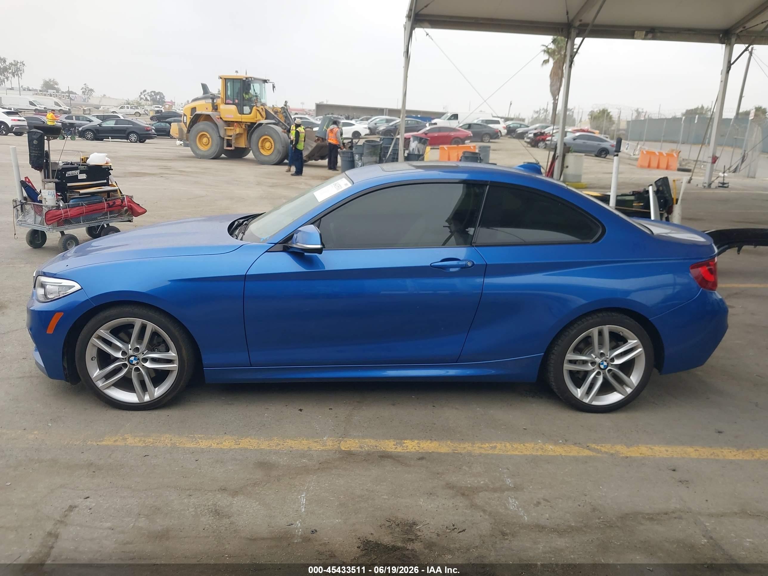 2015 Bmw 228i   Blue vin: WBA1F5C55FV256912