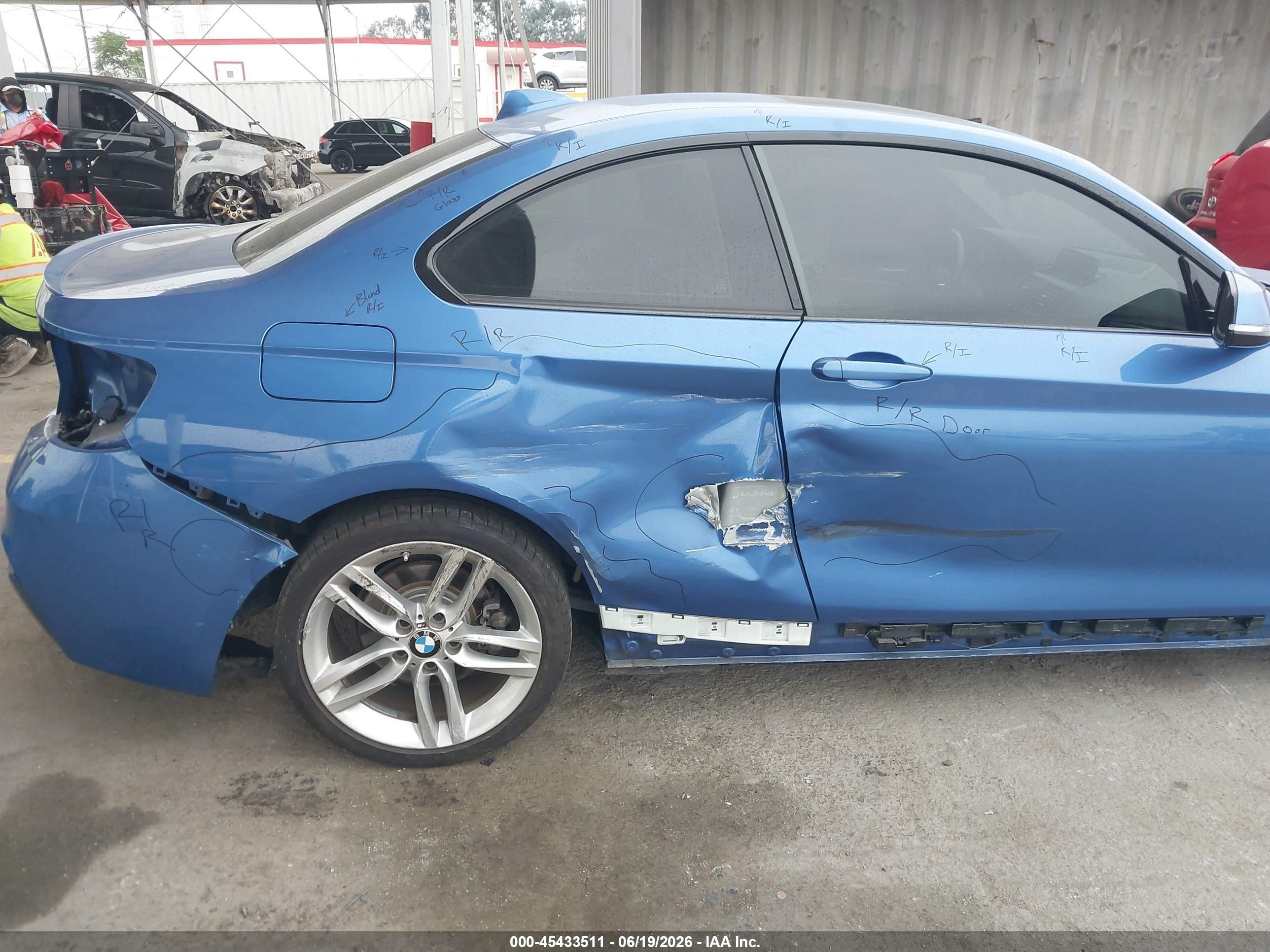 2015 Bmw 228i   Blue vin: WBA1F5C55FV256912
