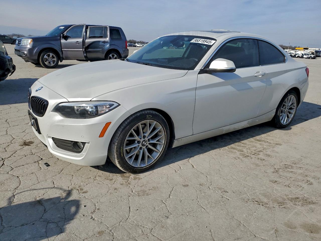 2014 Bmw 228 I White vin: WBA1F5C56EV246307