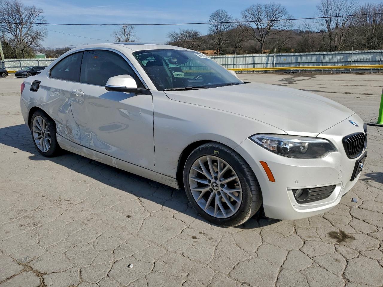 2014 Bmw 228 I White vin: WBA1F5C56EV246307